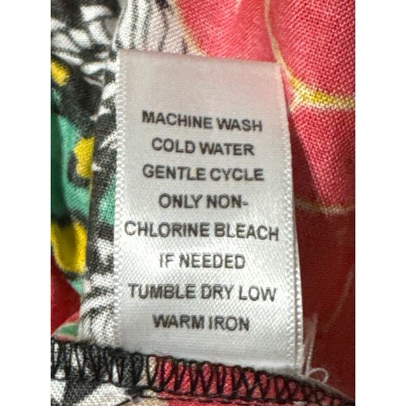 NWT Juniper + Lime XL Pull On Shorts, Color Florida Keys, Pockets & Tie Front - Picture 3 of 4